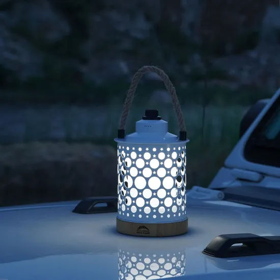 Lámpara de mesa LED/Linterna portátil y recargable Iluminación de ocio R