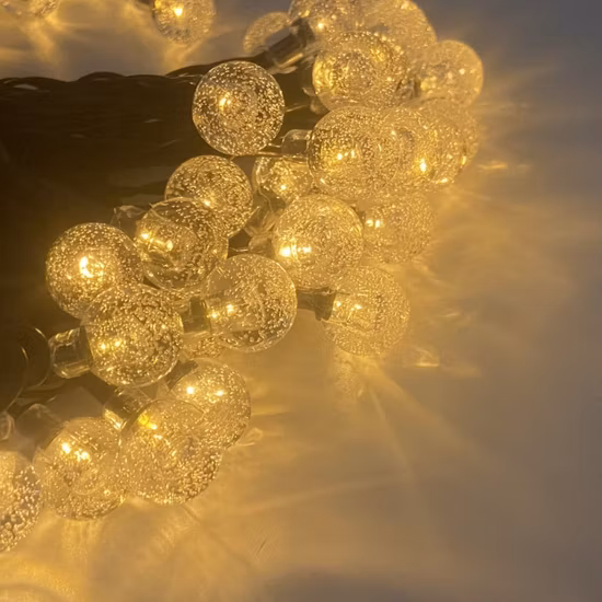 Ramas de árboles de fuegos artificiales Enchufe impermeable al aire libre en luces de hadas para Navidad