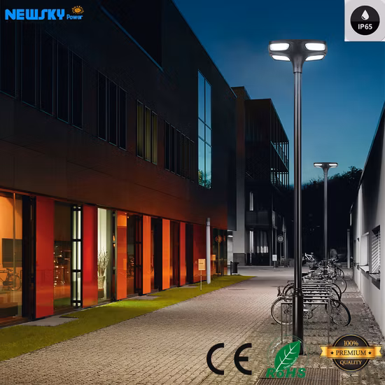 Farol de energía solar LED Garden Road para Smart Home