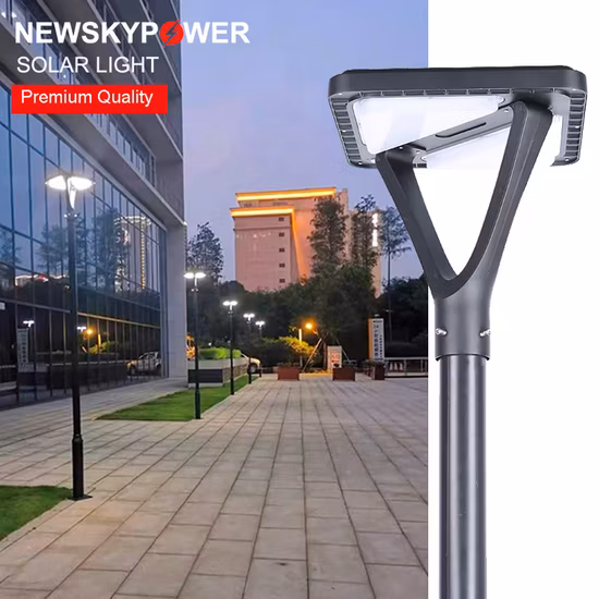 Nueva luz solar con sensor de movimiento para el patio del jardín de la casa al aire libre