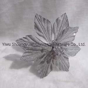 El árbol de navidad artificial plástico de la astilla ramifica las ramas blancas para el árbol de navidad