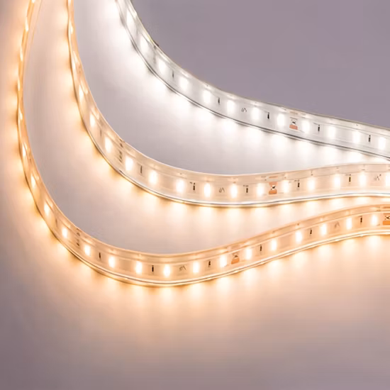 Tira de luces LED de alto voltaje de 220V, iluminación de neón utilizada para decoración navideña, tablero de letrero de caja de luz