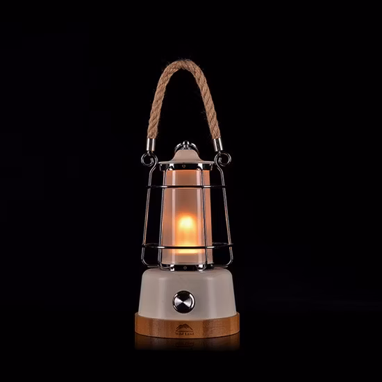 Linterna de camping LED de ocio al aire libre recargable clásica-R