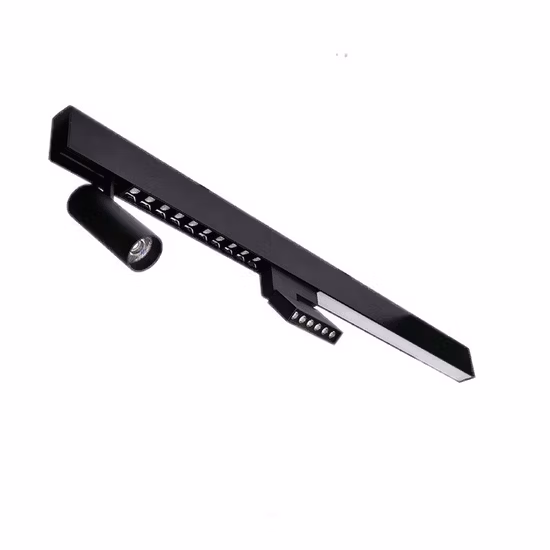 DC48V Carril magnético de bajo voltaje Plegable Ajustable Down LED Track Spot Light